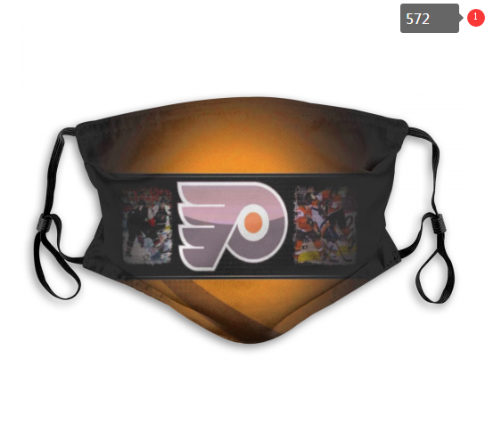 NHL Philadelphia Flyers #5 Dust mask with filter->nhl dust mask->Sports Accessory